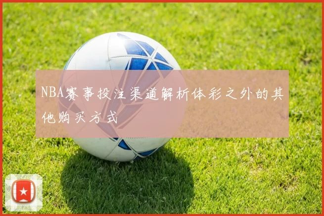 NBA赛事投注渠道解析体彩之外的其他购买方式